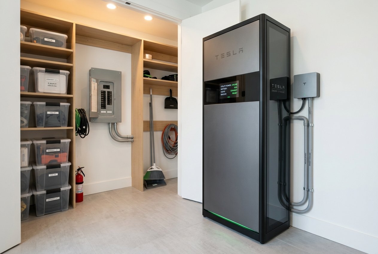 Inverter battery integration display