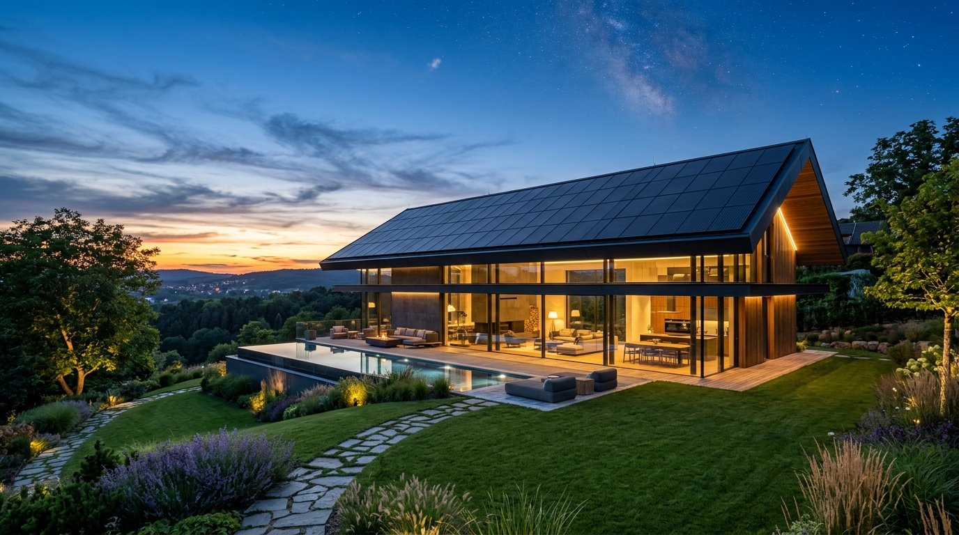 Residential solar panels installed on Auckland roof