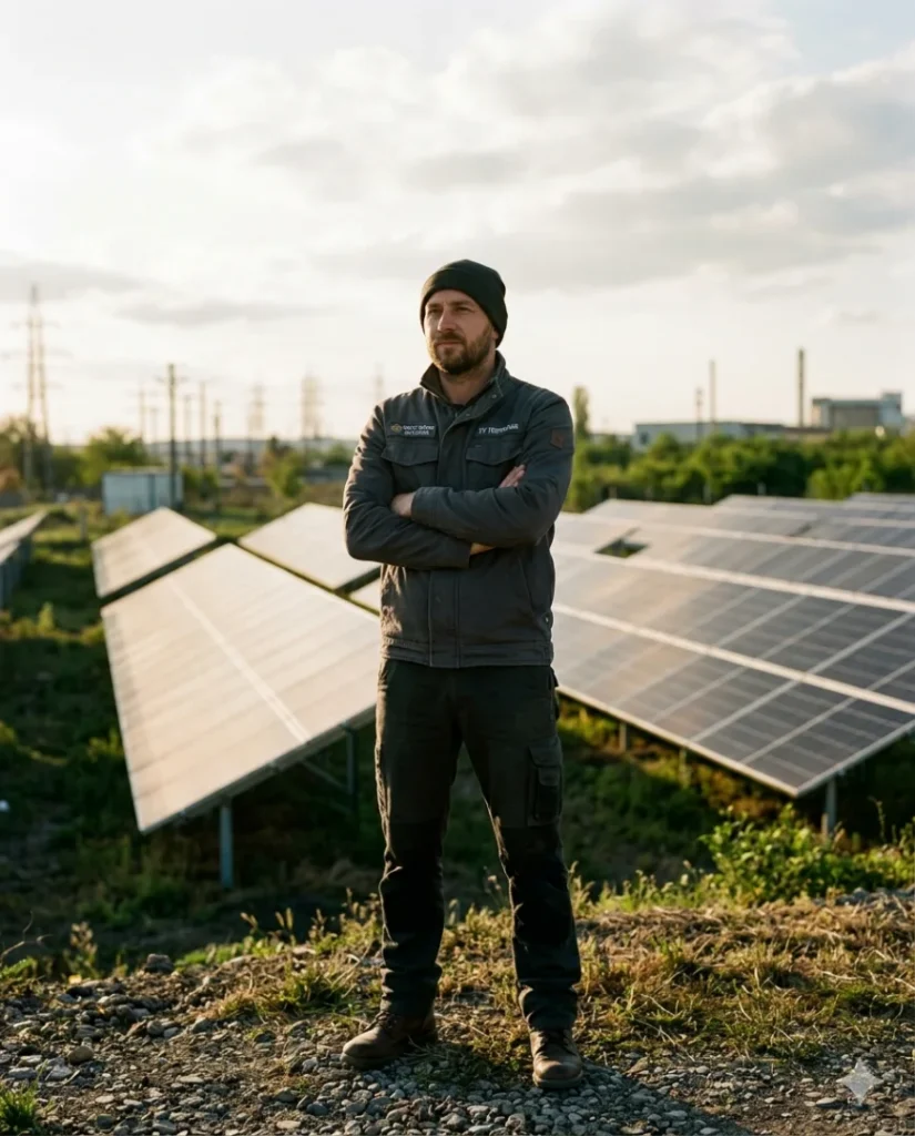 Commercial rooftop solar system project preview